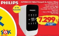 PHİLİPS AUT3063/62 POMPALI SU ARITMA CİHAZI